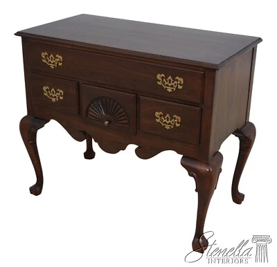 66495EC: ETHAN ALLEN Georgian Court Cherry Lowboy - Image 1 of 4