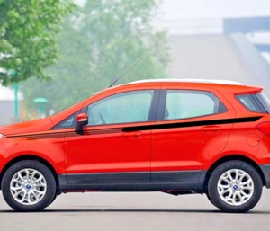 Car Stickers Racing Stripes 124'' for Kuga ECOSPORT Vinyl Upper Door Decal CB178 - Foto 1 di 5