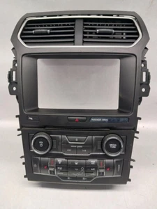 2016-2017 Ford Explorer AC Heater Climate Temperature Control Radio Panel OEM - Foto 1 di 2