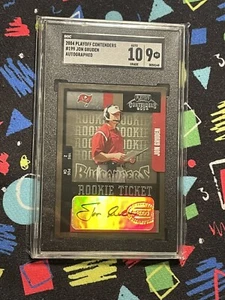 2004 Playoff Contenders Jon Gruden Rookie RC Ticket SGC 9 Mint Auto 10 - Bild 1 von 1