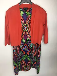 Women’s AGB Dress And Cardigan Set •Size 10 *EUC - Picture 1 of 12