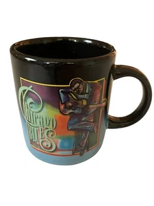 Chicago Blues Coffee Cup Mug Ceramic Vintage Blue Black - Picture 1 of 8