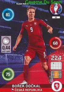 053 BOREK DOCKAL CESKA REPUBLIKA CARD ADRENALYN EURO 2016 PANINI - Picture 1 of 1