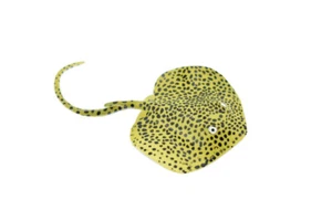 Ray, Spotted Ray, Skate, Rubber Fish, Realistic Toy Model, Kids, 3" CH405 BB108 - Picture 1 of 7