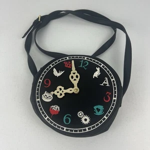 Danielle Nicole Purse Disney Alice in Wonderland Through the Looking Glass Clock - Picture 1 of 5