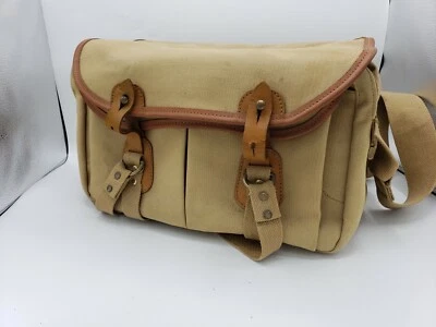 Billingham canvas and leather model 107 camera bag - Image 1 of 4