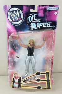WWE Off the Ropes TRISH Diva 2002 Jakks Wrestling WWF Action Figure SEALED - Picture 1 of 8