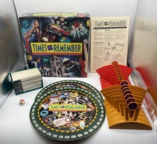 Times To Remember Board Game Complete Milton Bradley 1991
