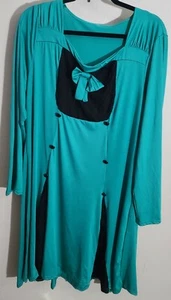 Women's Lady Summer Long Sleeve Casual Loose Sundress Tops Mini T-shirt Dress - Picture 1 of 1