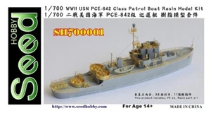 SEEDHOBBY SH700001 1/700 WWII USN PCE-842 Class Patrol Boat Resin Model Kit - Picture 1 of 4