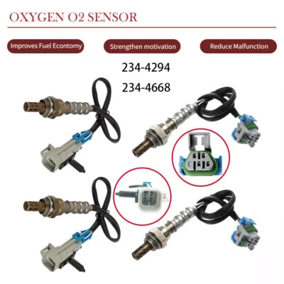 Sensor de oxígeno O2 arriba+abajo 4 piezas para GMC Acadia 2007-08/2008 Buick Enclave 3,6 L Foto 1 de 4
