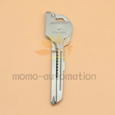 6-in-1 Utili Key Tool Keyring Keychain Gadgets Multifunction Stainless Steel - Image 1 of 3
