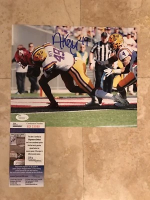 ARDEN KEY LSU Tigers SIGNED RARE 8 X 10 PHOTO JSA SD33050 - Image 1 of 4