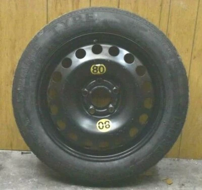 DK905394 2003-2007 SAAB 9-3 SEDAN SPARE TIRE DONUT 125/85R 16 (2160115) OEM - Image 1 of 4