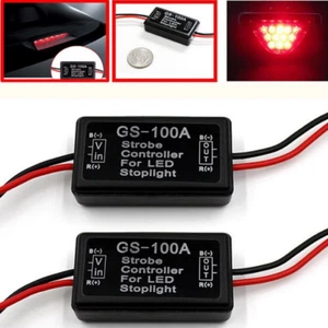 Universal Flash Strobe Controller GS-100A Flasher Module for Vehicles Car Brake - Picture 1 of 3