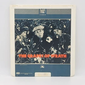 The Grapes of Wrath CED VideoDisc 2 Disc Set 1940 Henry Fonda - Picture 1 of 4
