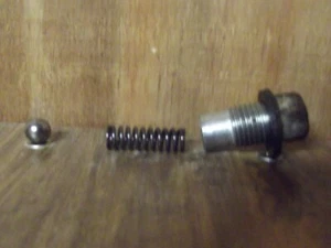 Yamaha TY 175 125 Shifter Detent Spring and Plug - Imagen 1 de 4