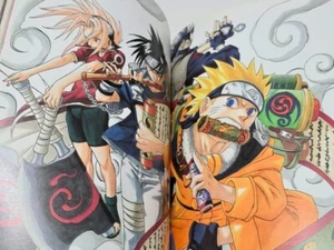 Juego de 3 volúmenes de guía de libros de arte Naruto oficiales NARUTO libros de arte y guía - Imagen 1 de 11