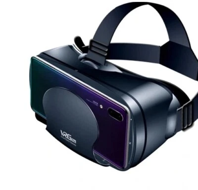 3D VR Pro Brille Mit Kopfhörer Virtual Reality Headset Für Filme Videospiele - Bild 1 von 4