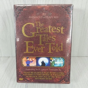The Greatest Tales Ever Told: 20 Animated Features 4-Disc Set *Factory Sealed* - Picture 1 of 6