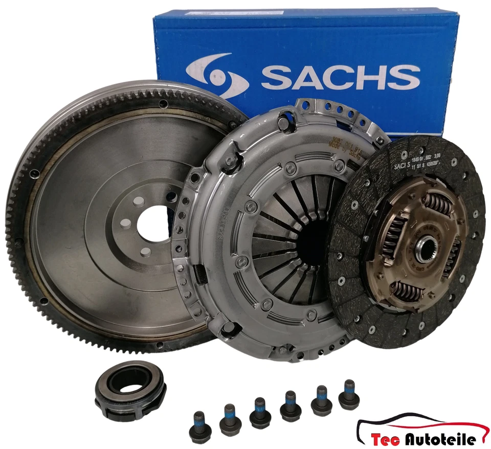 SACHS Kupplungssatz + Einmassenschwungrad VW Passat Golf VI VII Touran 1.6 TDI - Bild 1 von 2
