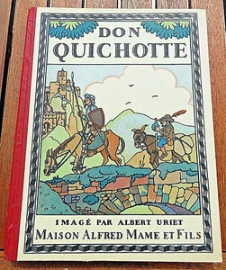ENFANTINA/DON QUICHOTTE/CERVANTES/A.URIET ILL/ED MAME/1933/EO/ESPAGNE/COLLECTOR - Imagen 1 de 12