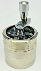 Portable Metal Grinder Manual Crank for Coffee Spices Pepper Nuts Dry Herbs - Picture 1 of 9