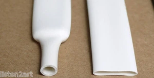 6Feet White double-wall heat shrink tubing 15.4mm 3:1 adhesive tube - Picture 1 of 1