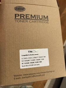 TN360 Printer Toner Cartridge Compatible - Brother HL-2140 2170W MFC-7340 7840W - Picture 1 of 3