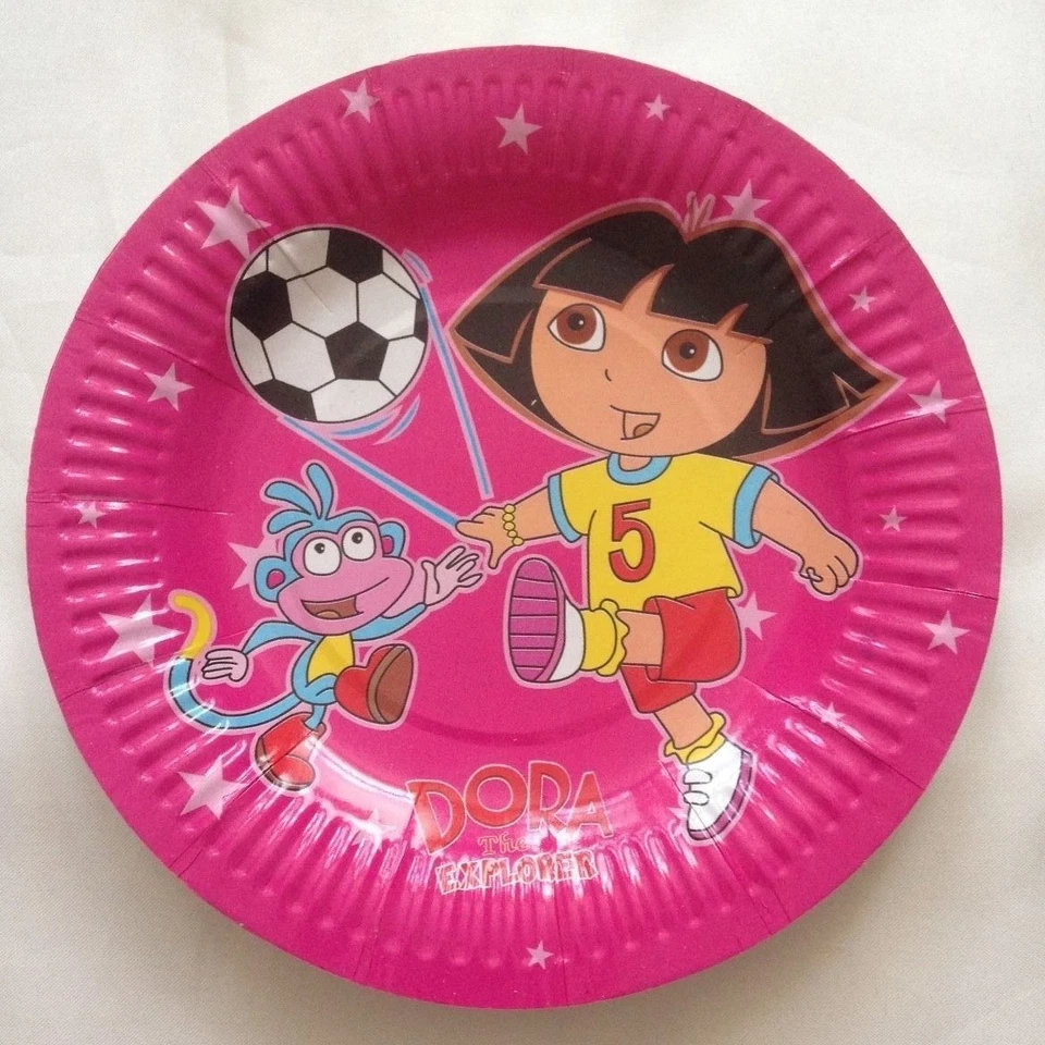 10 DORA Plates Birthday Children Party Plates Tableware - Image 1 of 1