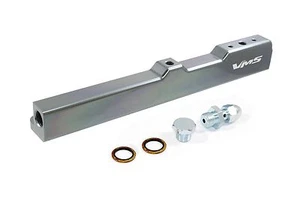 HONDA CIVIC CRX 88-00 SOHC GUN METAL INTAKE FUEL INJECTOR RAIL BILLET ALUMINUM - Picture 1 of 3