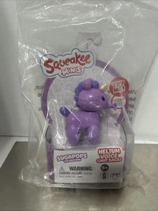 NEW Squeakee Minis Sugapops The Unicorn Interactive Pet New Free Fast Shipping - Picture 1 of 2