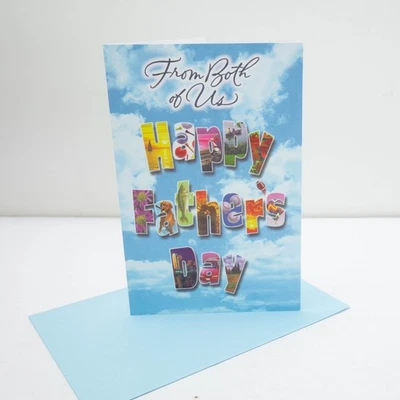 Tarjeta de felicitación del día del padre de nosotros American Greetings con sobre Nuevo de Lote Antiguo Foto 1 de 4