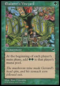 Eladamri's Vineyard - Heavy Play MTG Tempest - Picture 1 of 1