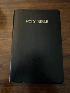 Holy Bible New King James Version Nelson 1982 Black  Leather Very Good! - Bild 1 von 11