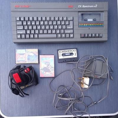 Sinclair ZX Spectrum 128k Plus +2 Probado por Computadora Funciona con Juegos  - Imagen 1 de 4