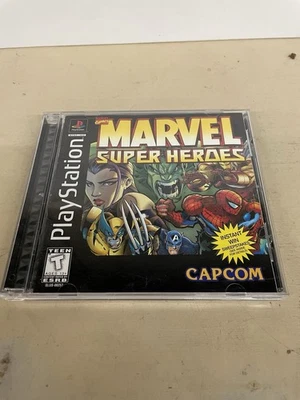 Juego Marvel Super Heroes Sony PlayStation CIB Foto 1 de 4