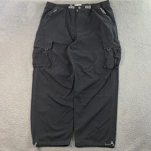 Gap Baggy Cargo Pants Mens XL Parachute Paratroops Loose Skate Y2K 90s Heavy - Picture 1 of 10