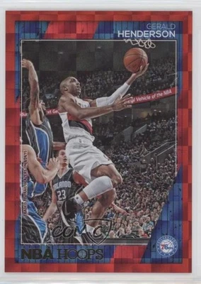 2016-17 Panini NBA Hoops Red Checkerboard /15 Gerald Henderson #250 - Image 1 of 2