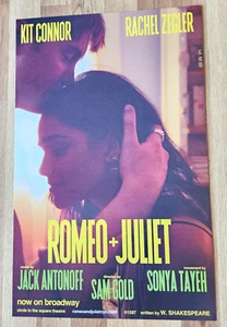 ROMEO + JULIET Broadway Window Card Poster - Picture 1 of 3