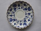 Spode Blue Colonel Fine Bone China Saucer Y6235 England 5 3/8 inches across