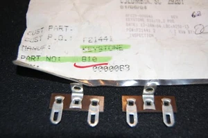 810 KEYSTONE Terminal Strip, 3 Terminals Lugs (LOT OF 10)  - Picture 1 of 1