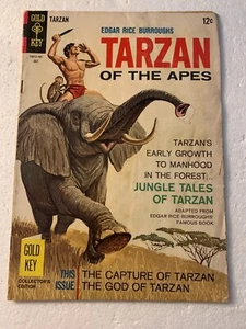 TARZAN OF THE APES #169 F- GOLD KEY SILVER 1967 - Picture 1 of 3