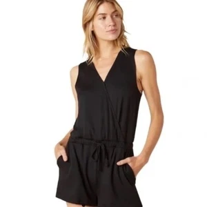 Beyond Yoga schwarze Shorts Strampler GR-SX neu mit Etikett UVP 99 $ - Bild 1 von 7