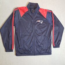 New England Patriots Track Jacket Mens XXL 2XL Navy G-III Full Zip Up Football