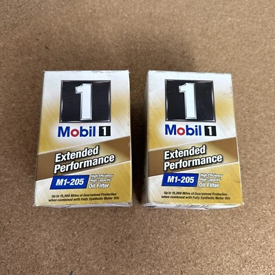 2 x Filtro de aceite M1-205 Mobil 1 Audi, Porsche, Volkwagen - Igual que M1-205A Foto 1 de 4