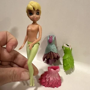 Disney Tinker Bell & Friends Fairy Dress Lot - 5” Doll & Clothes Jakks Pacific - Picture 1 of 11