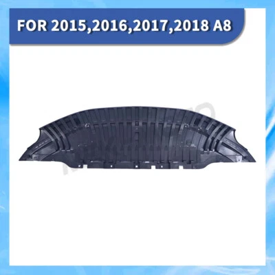 Front Bumper Lower Cover Undertray Plate For 2015-18 Audi A8 W/o SLINE PACKAGE - Image 1 of 4
