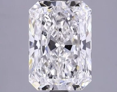 2.50 Ct Loose Certified CVD Diamond F Color Radiant Cut VVS2 Clarity - Image 1 of 4