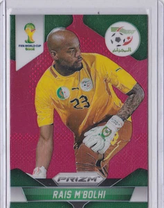 2014 World Cup Panini Red Prizm RAIS M'BOLHI Algeria 081/149 card - Picture 1 of 2